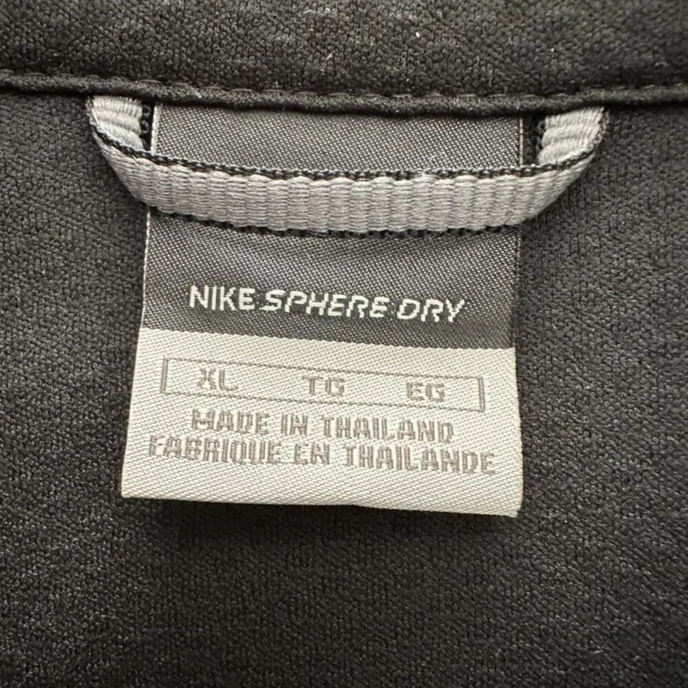 Vintage Black Nike Jacket, SphereDry, Size XL